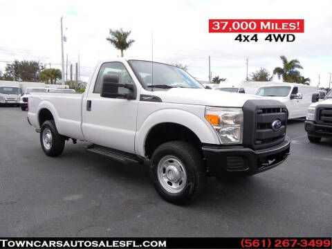 2013 Ford F-250 Super Duty for sale at Town Cars Auto Sales in West Palm Beach FL