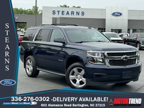 2019 Chevrolet Tahoe for sale at Stearns Ford in Burlington NC