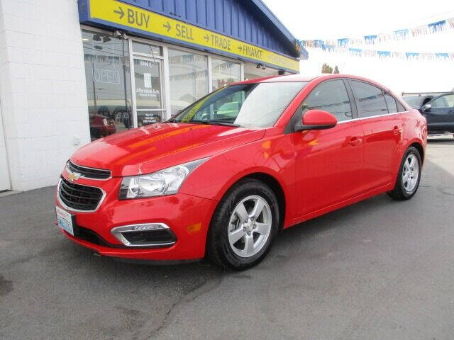 2015 Chevrolet Cruze for sale at Affordable Auto Rental & Sales in Spokane Valley WA