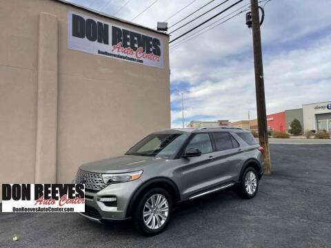 2020 Ford Explorer for sale at Don Reeves Auto Center in Farmington NM