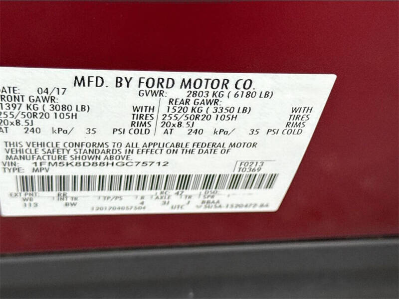 2017 Ford Explorer XLT