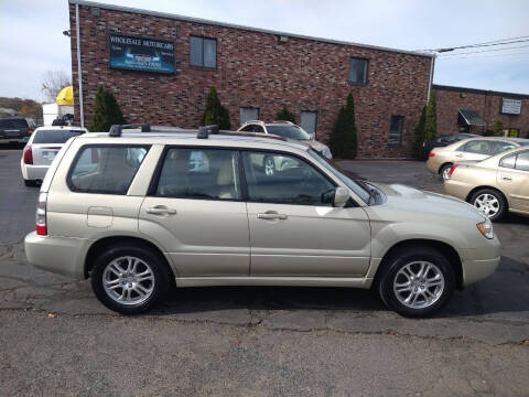 2006 Subaru Forester for sale at WHOLESALE MOTORCARS Sales & Auto Repair in Newington CT