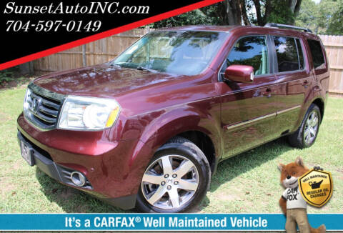 2012 Honda Pilot for sale at Sunset Auto in Charlotte NC