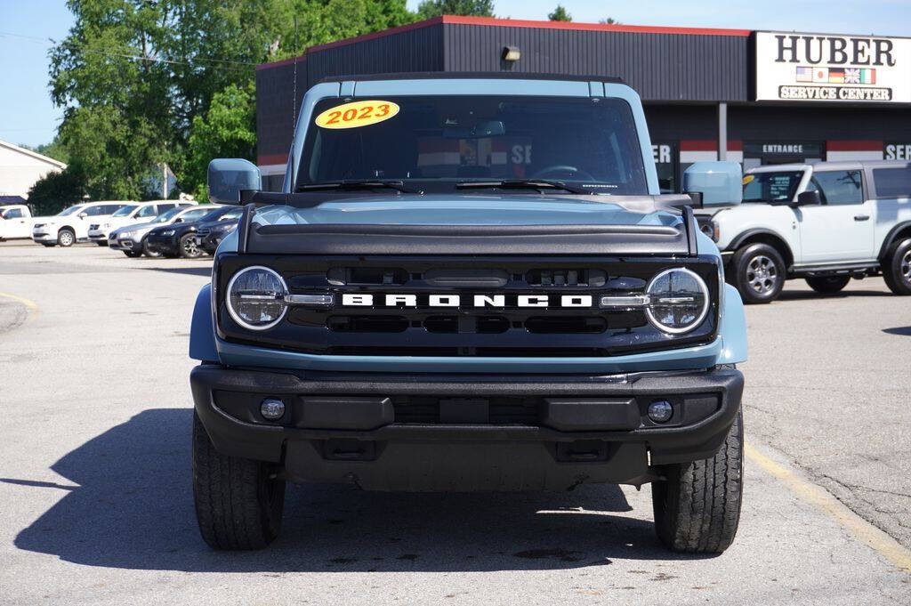 Lt. Blue 2023 Ford Bronco Outer Banks Advanced 4x4 Outer Banks Advanced 4dr SUV 2