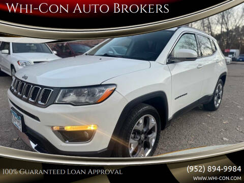 2021 Jeep Compass for sale at Whi-Con Auto Brokers in Shakopee MN