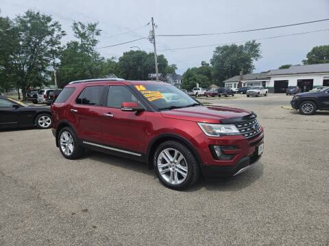 2016 Ford Explorer for sale at RPM Motor Company in Waterloo IA