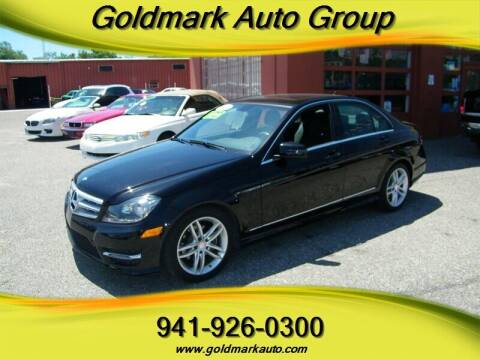 2013 Mercedes-Benz C-Class for sale at Goldmark Auto Group in Sarasota FL