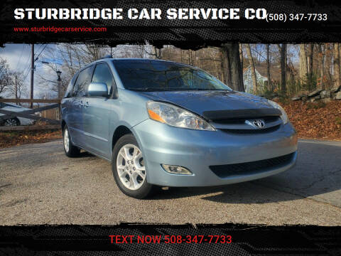 2006 Toyota Sienna for sale at STURBRIDGE CAR SERVICE CO in Sturbridge MA