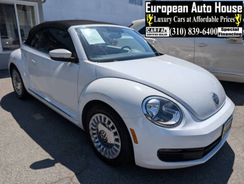 2013 Volkswagen Beetle Convertible for sale at European Auto House in Los Angeles CA