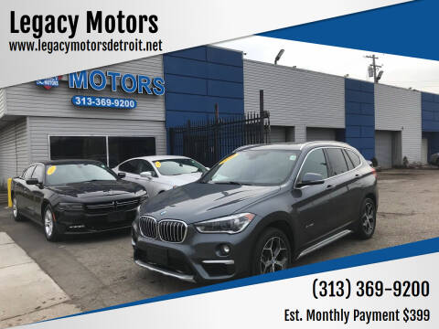 2016 BMW X1 for sale at Legacy Motors in Detroit MI