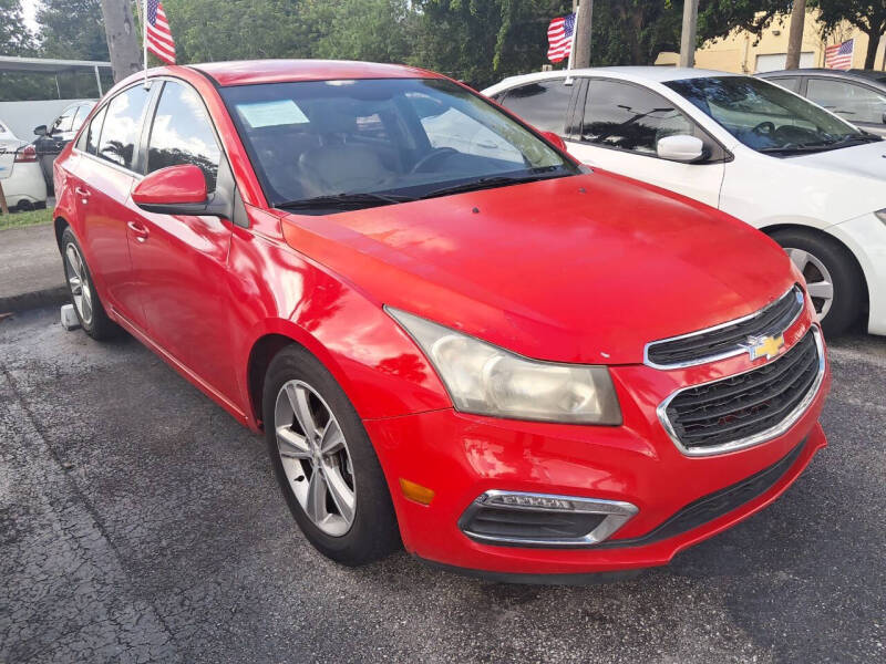 2016 Chevrolet Cruze Limited for sale at Blue Lagoon Auto Sales in Plantation FL