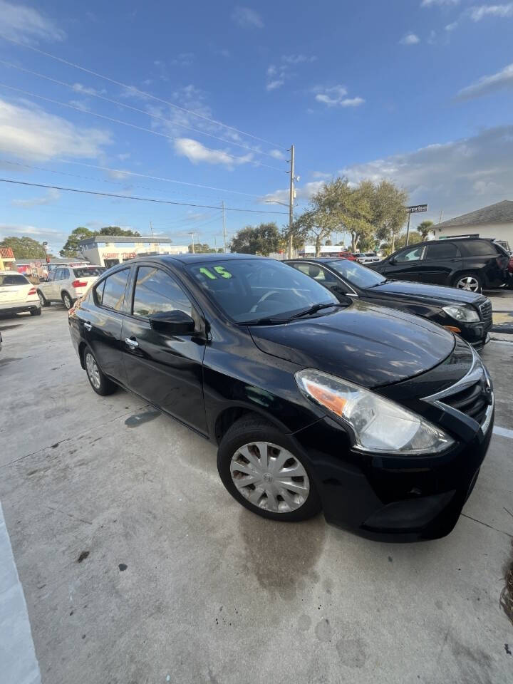 2015 Nissan Versa for sale at Rolin Auto Sales, Inc. in Fort Pierce, FL