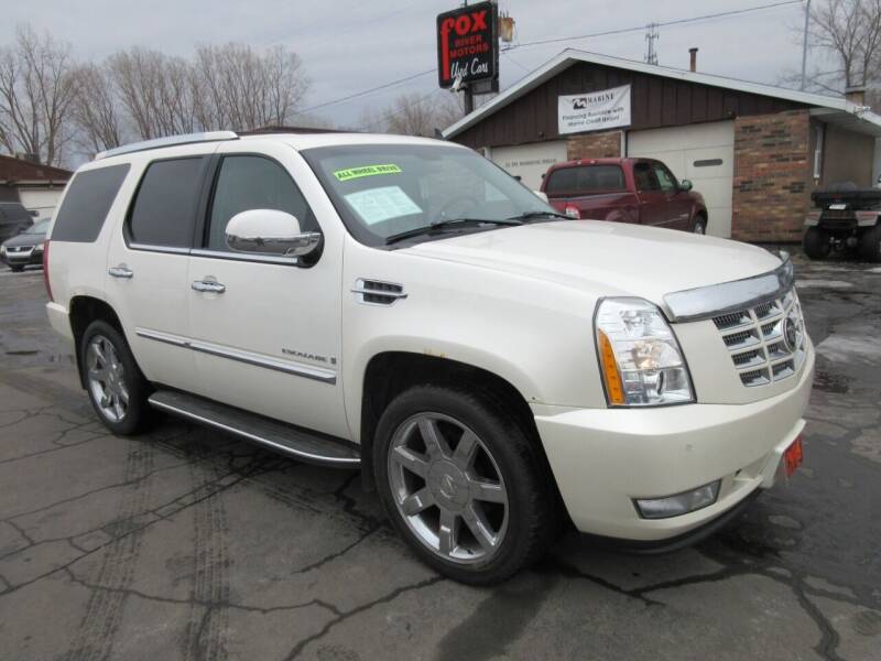 2007 Cadillac Escalade for sale at Fox River Motors, Inc in Green Bay WI