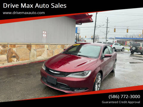 2015 Chrysler 200 for sale at Drive Max Auto Sales in Warren MI