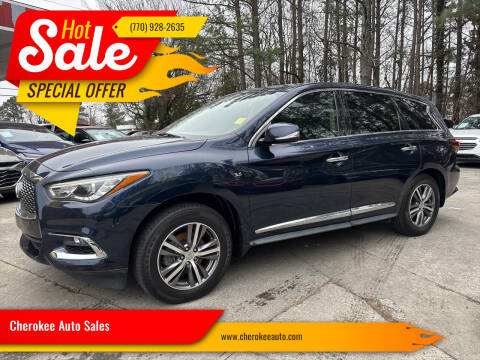 2020 Infiniti QX60 for sale at Cherokee Auto Sales in Acworth GA