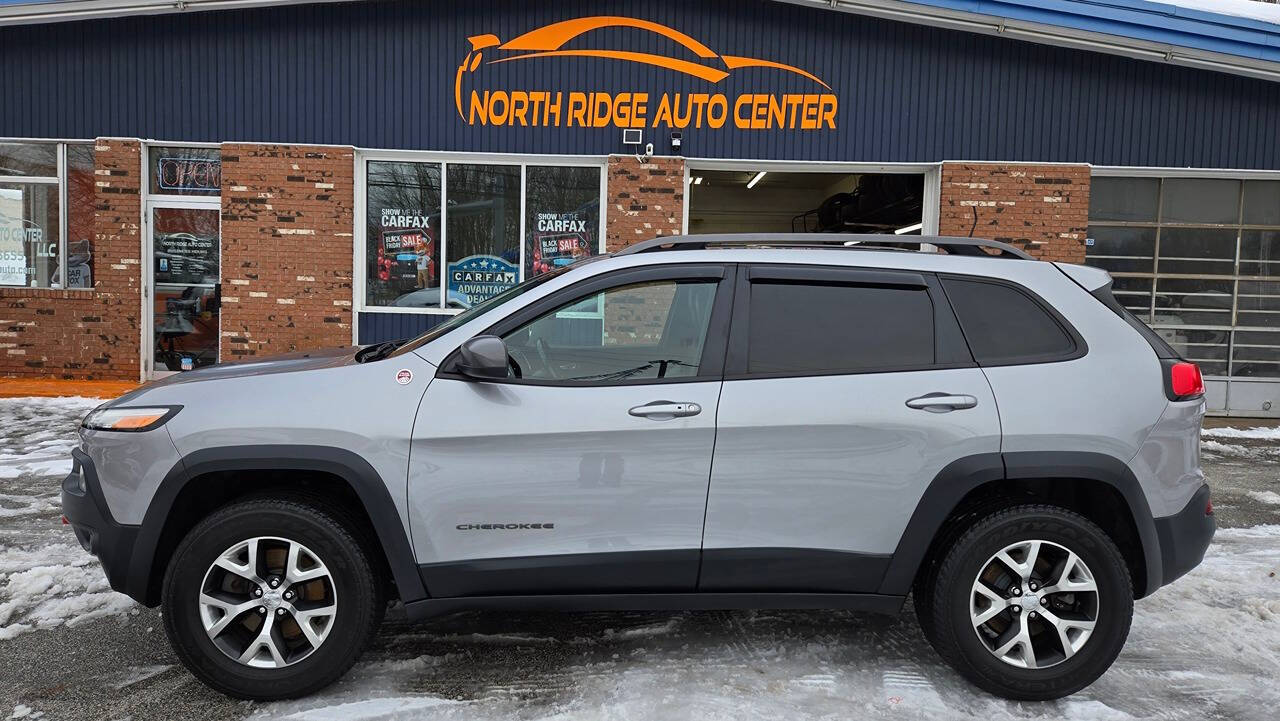 2016 Jeep Cherokee for sale at North Ridge Auto Center LLC in Madison, OH