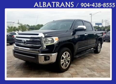 2017 Toyota Tundra for sale at Albatrans Car & Truck Sales in Jacksonville FL