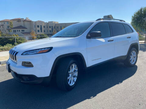 2016 Jeep Cherokee for sale at CALIFORNIA AUTO GROUP in San Diego CA