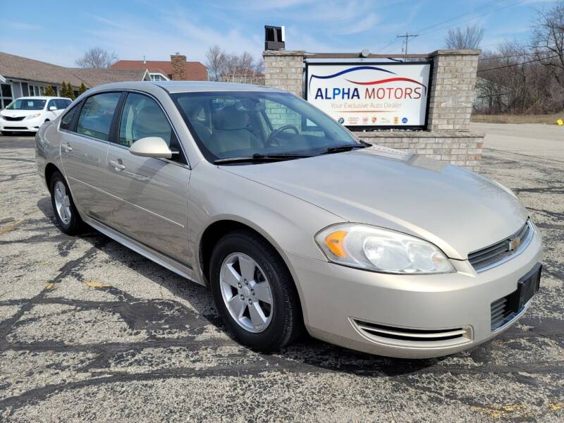 2010 Chevrolet Impala for sale at Alpha Motors in New Berlin WI