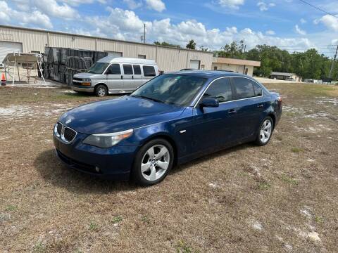 2007 BMW 5 Series for sale at DAVINA AUTO SALES in Longwood FL