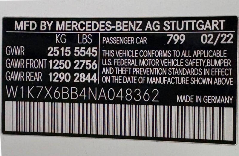 2022 Mercedes-Benz AMG GT 53