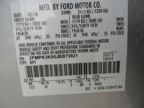 2018 Ford Edge Titanium