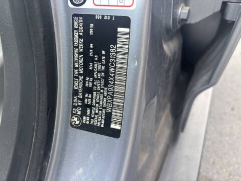 2004 BMW X3 3.0i
