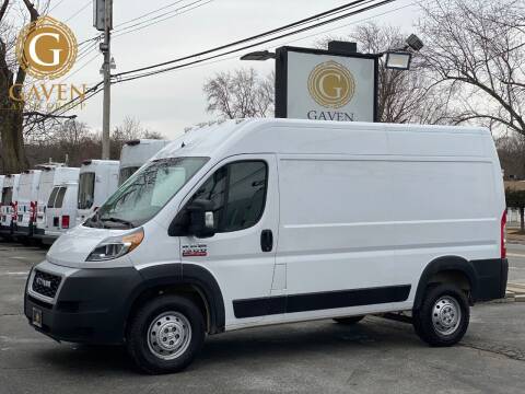 2019 RAM ProMaster Cargo for sale at Gaven Commercial Truck Center in Kenvil NJ