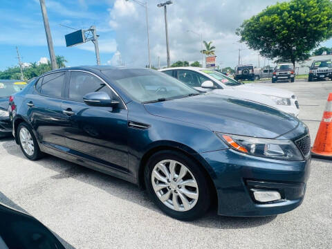 2015 Kia Optima for sale at DAN'S DEALS ON WHEELS AUTO SALES, INC. in Davie FL