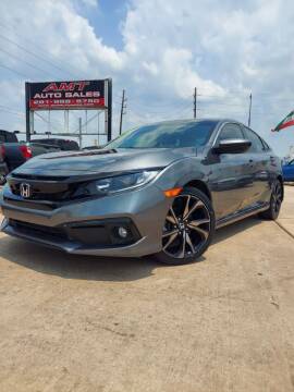 2021 Honda Civic for sale at AMT AUTO SALES LLC in Houston TX