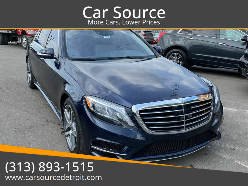 2015 Mercedes-Benz S-Class for sale at Car Source in Detroit MI
