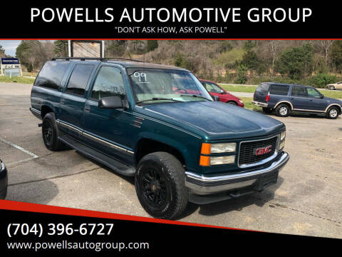 1999 GMC Suburban for sale at POWELLS AUTOMOTIVE GROUP in Gastonia NC