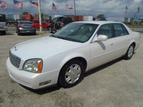 2005 Cadillac DeVille for sale at TEXAS HOBBY AUTO SALES in Houston TX