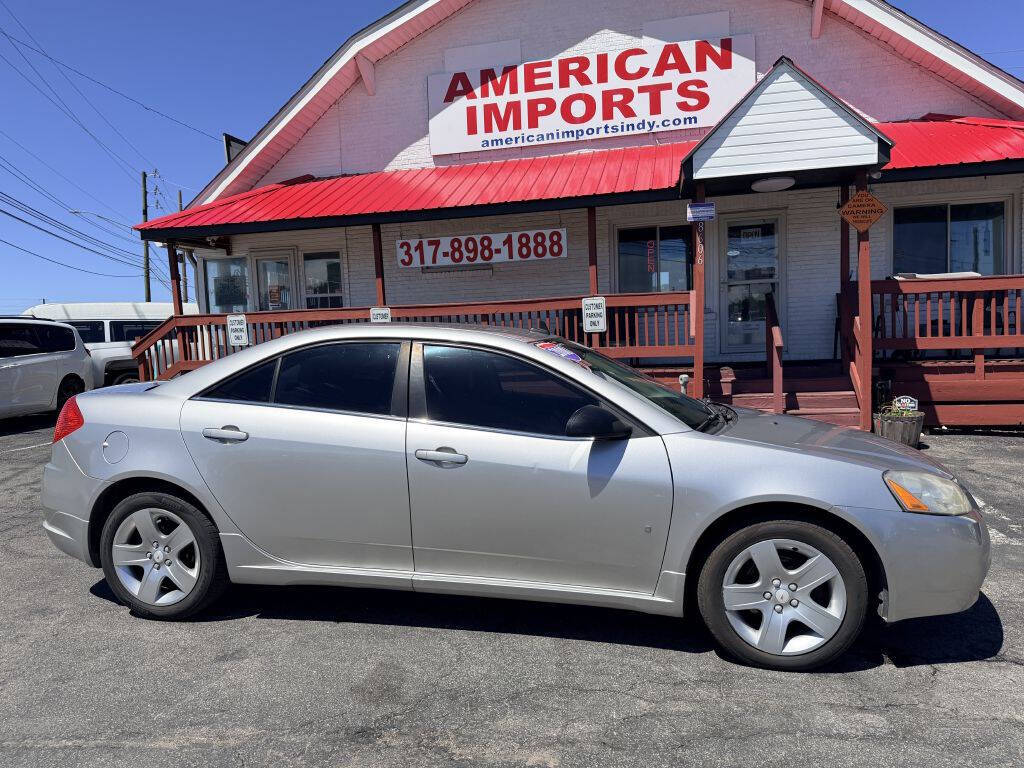 Silver 2008 Pontiac G6 Base Base 4dr Sedan 1
