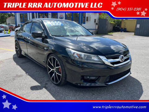 2014 Honda Accord for sale at TRIPLE RRR AUTOMOTIVE LLC in Jacksonville FL