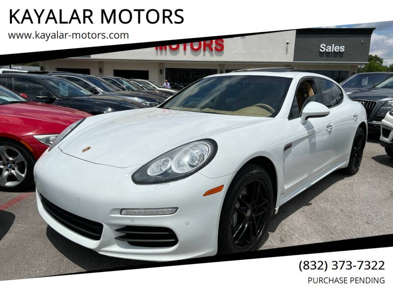 2014 Porsche Panamera for sale at KAYALAR MOTORS in Houston TX