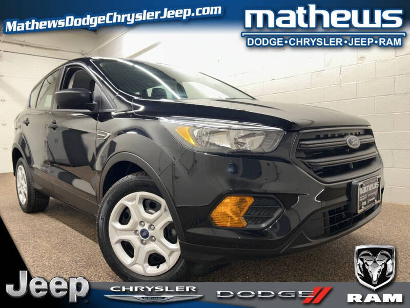 2019 Ford Escape for sale at MATHEWS DODGE INC in Marion OH