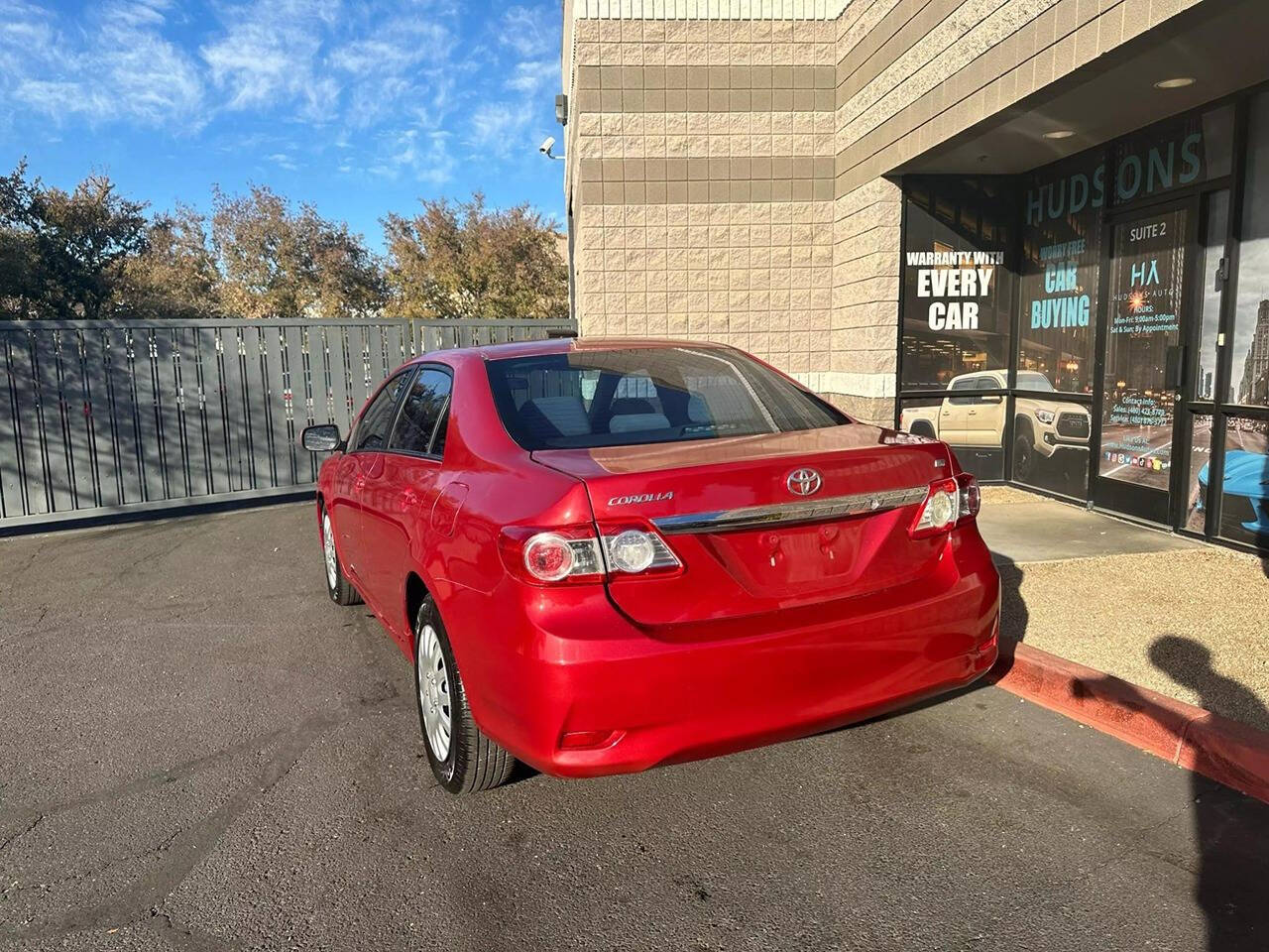 2013 Toyota Corolla for sale at HUDSONS AUTOS in Gilbert, AZ