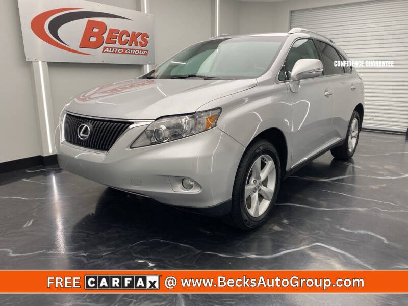 2011 Lexus RX 350 for sale at Becks Auto Group in Mason OH