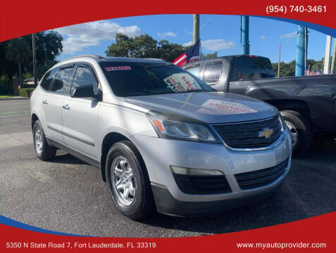 2013 Chevrolet Traverse for sale at AUTO PROVIDER in Fort Lauderdale FL