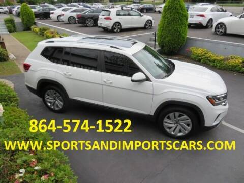 2021 Volkswagen Atlas for sale at Sports & Imports INC in Spartanburg SC