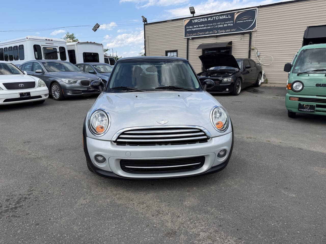 Silver 2011 MINI Cooper Base Base 2dr Hatchback 2
