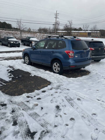 2016 Subaru Forester for sale at Route 102 Auto Sales  and Service - Route 102 Auto Sales and Service in Lee MA