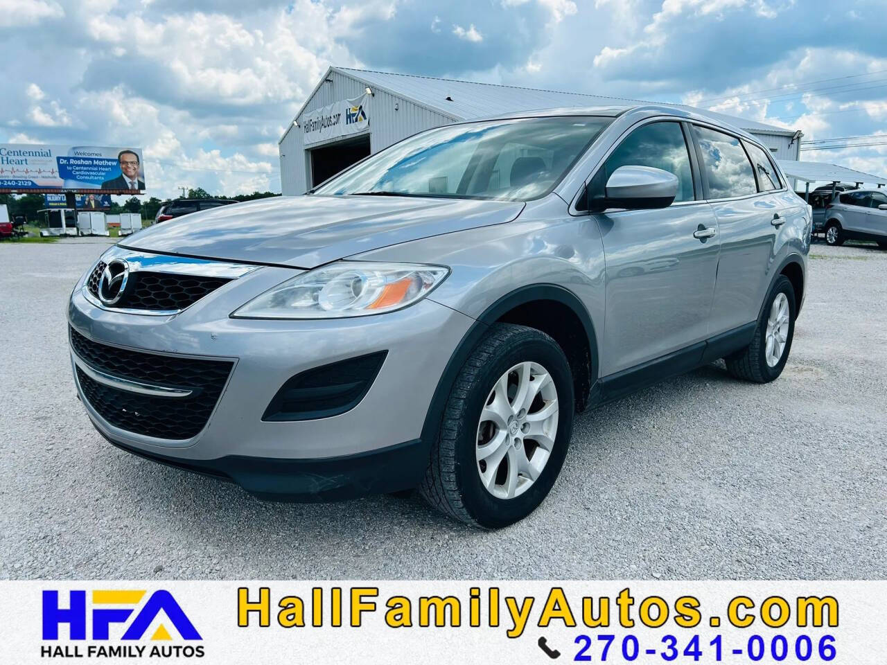 Gray 2012 Mazda CX-9 Touring Touring 4dr SUV 1