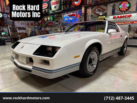 1982 Chevrolet Camaro for sale at Rock Hard Motors Inc in Treynor IA