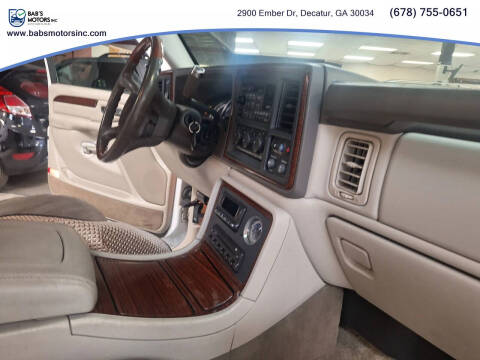 2002 Cadillac Escalade