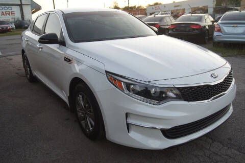 2017 Kia Optima for sale at Green Ride Inc in Nashville TN