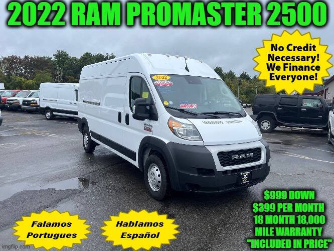 2022 RAM ProMaster For Sale In Concord, NH