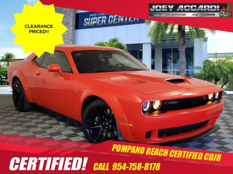 2021 Dodge Challenger for sale at PHIL SMITH AUTOMOTIVE GROUP - Joey Accardi Chrysler Dodge Jeep Ram in Pompano Beach FL