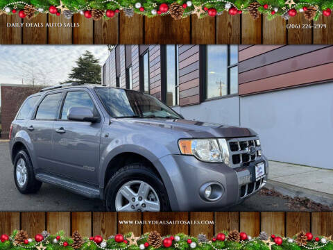 2008 Ford Escape Hybrid for sale at DAILY DEALS AUTO SALES in Seattle WA